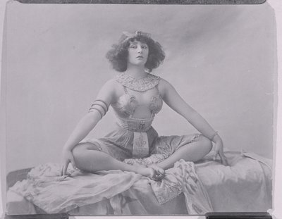 Colette (1873-1954) Acting in 